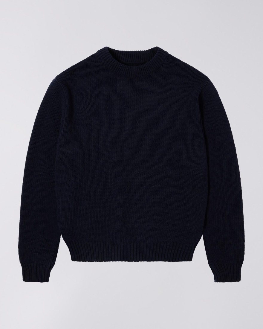 EDWIN Ellis Sweater Navy / Off white