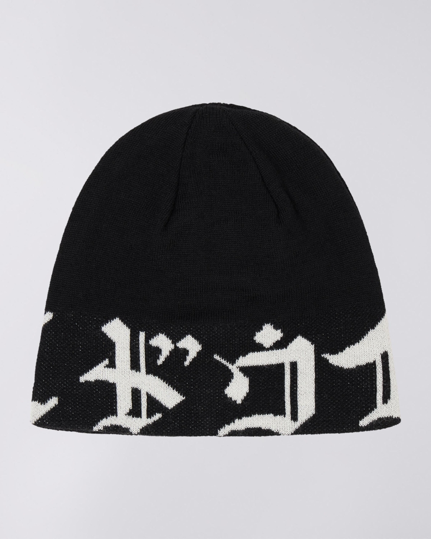 EDWIN Graphic Beanie Black