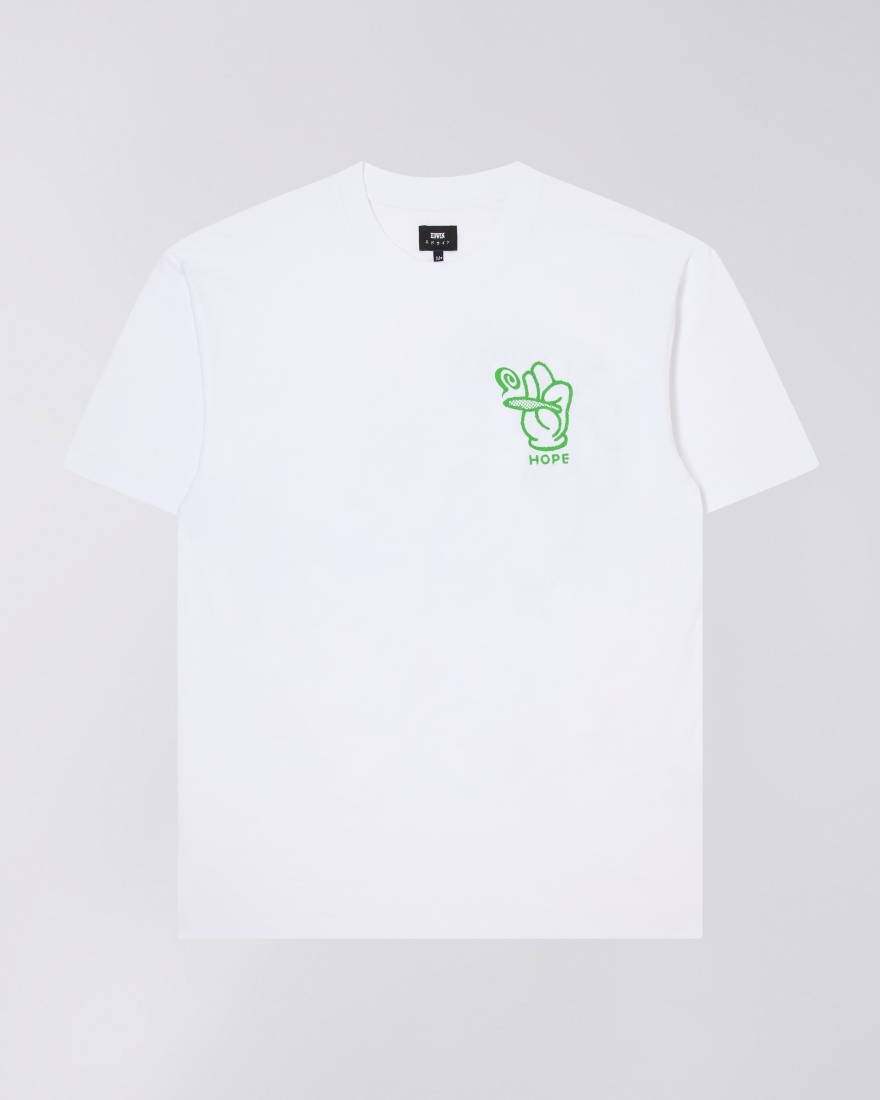 EDWIN Hope Provider T-Shirt White