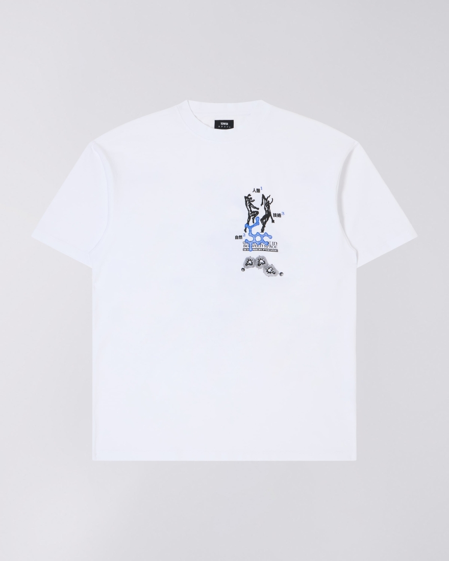 EDWIN Human Nature Technology T-Shirt White