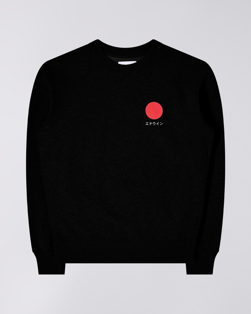 EDWIN Japanese Sun Sweat Black