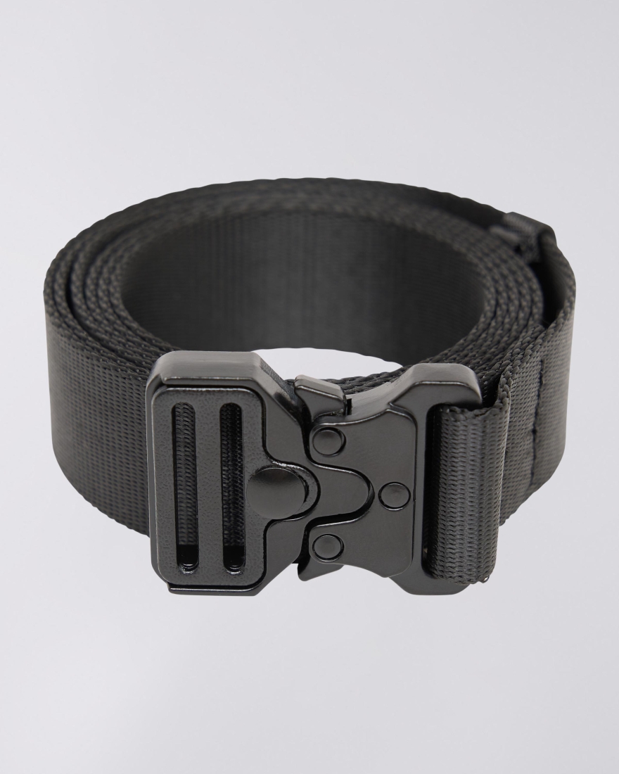 EDWIN Small Nylon Belt Black