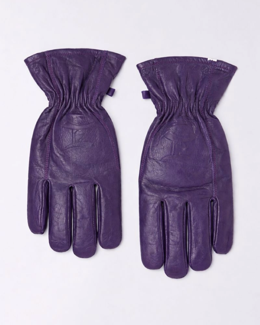 EDWIN Function Gloves Purple Plumeria