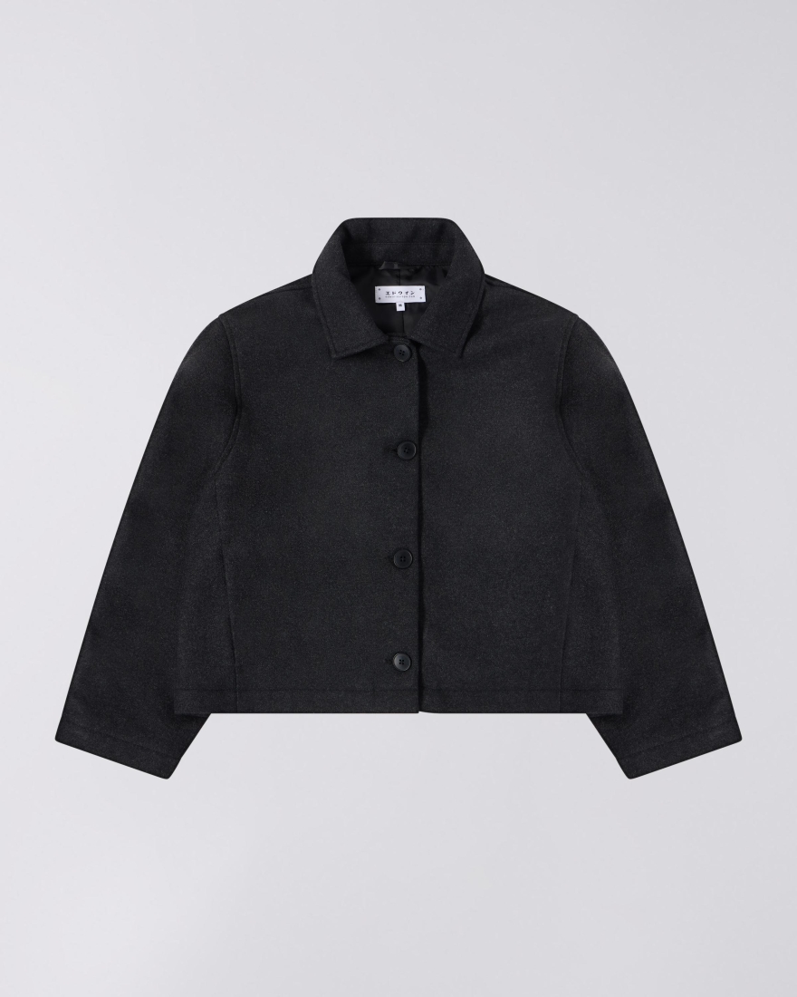 EDWIN W' Sloan Jacket Dark Grey Marl