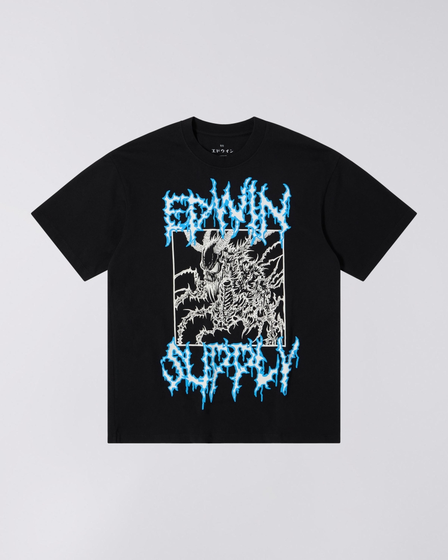 EDWIN Panku Kochu T-Shirt Black