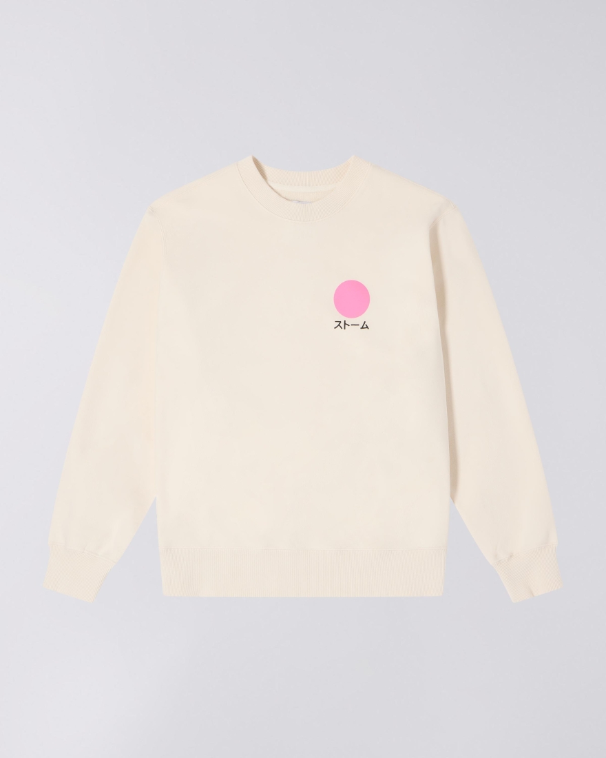 EDWIN Sun Storm Sweat Whisper White