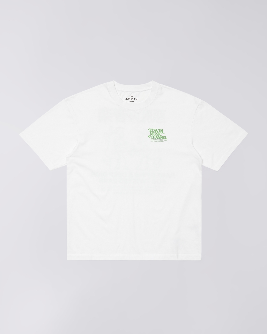 EDWIN Rare Spins T-Shirt White