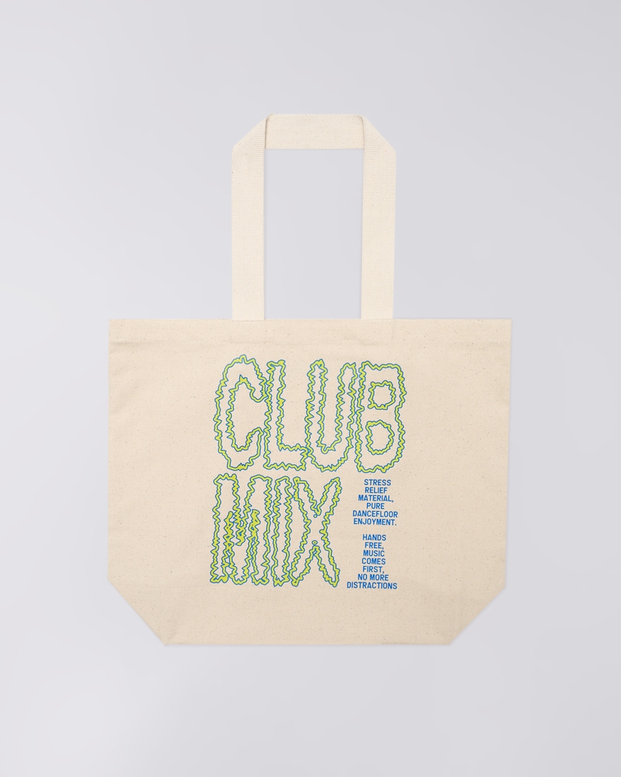 EDWIN Club Mix Tote Bag Natural