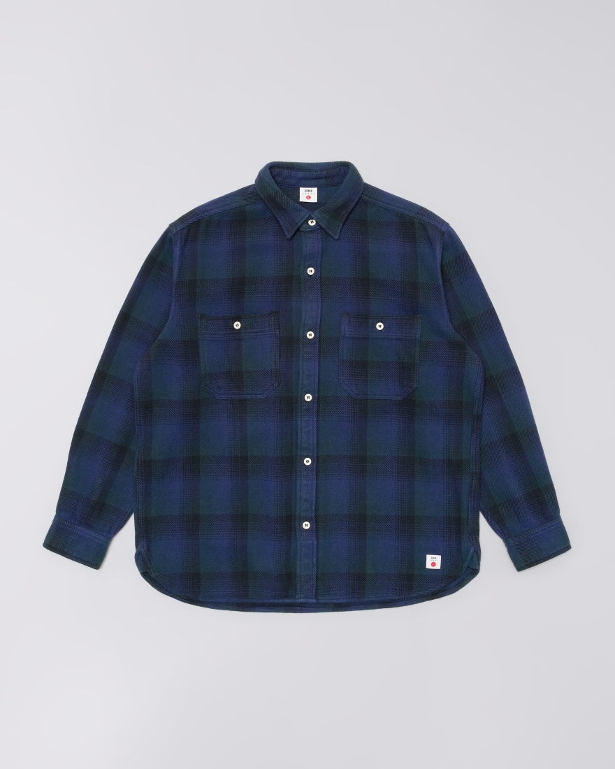 EDWIN Work Shirt Green