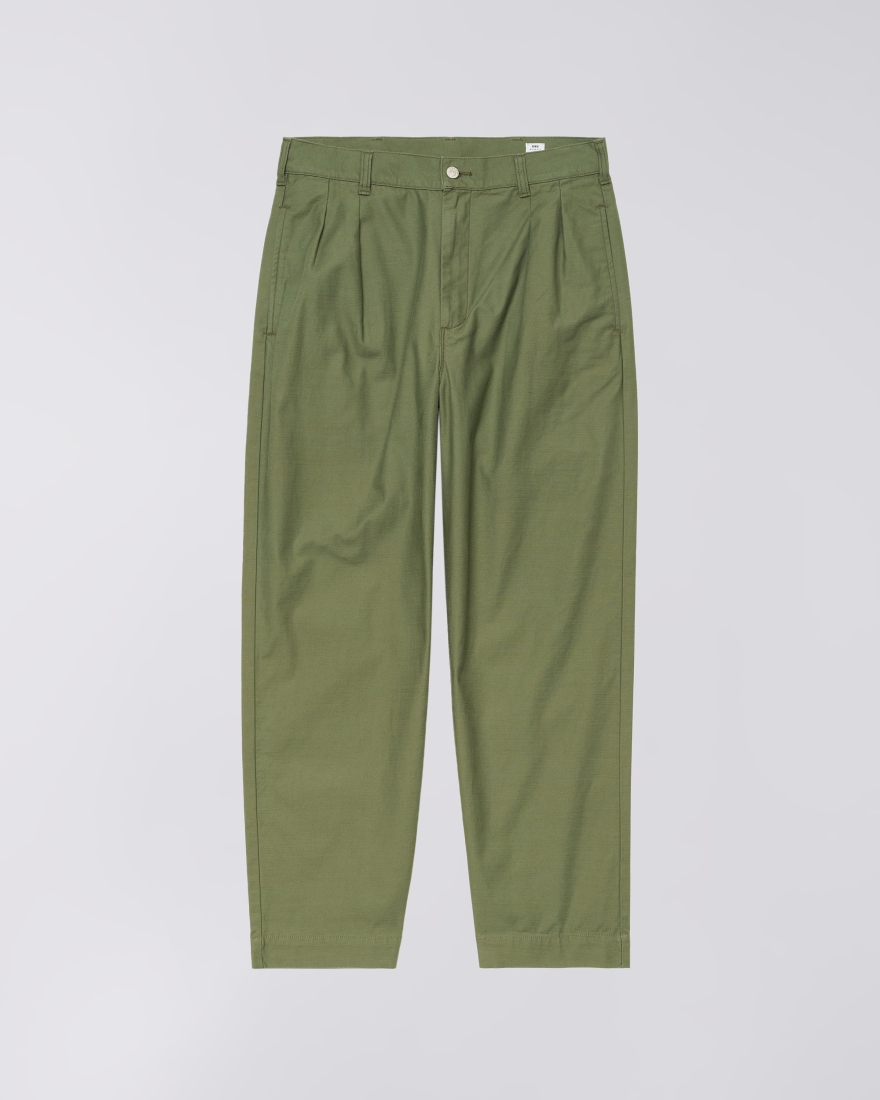 EDWIN 2 Tuck Pant Olive