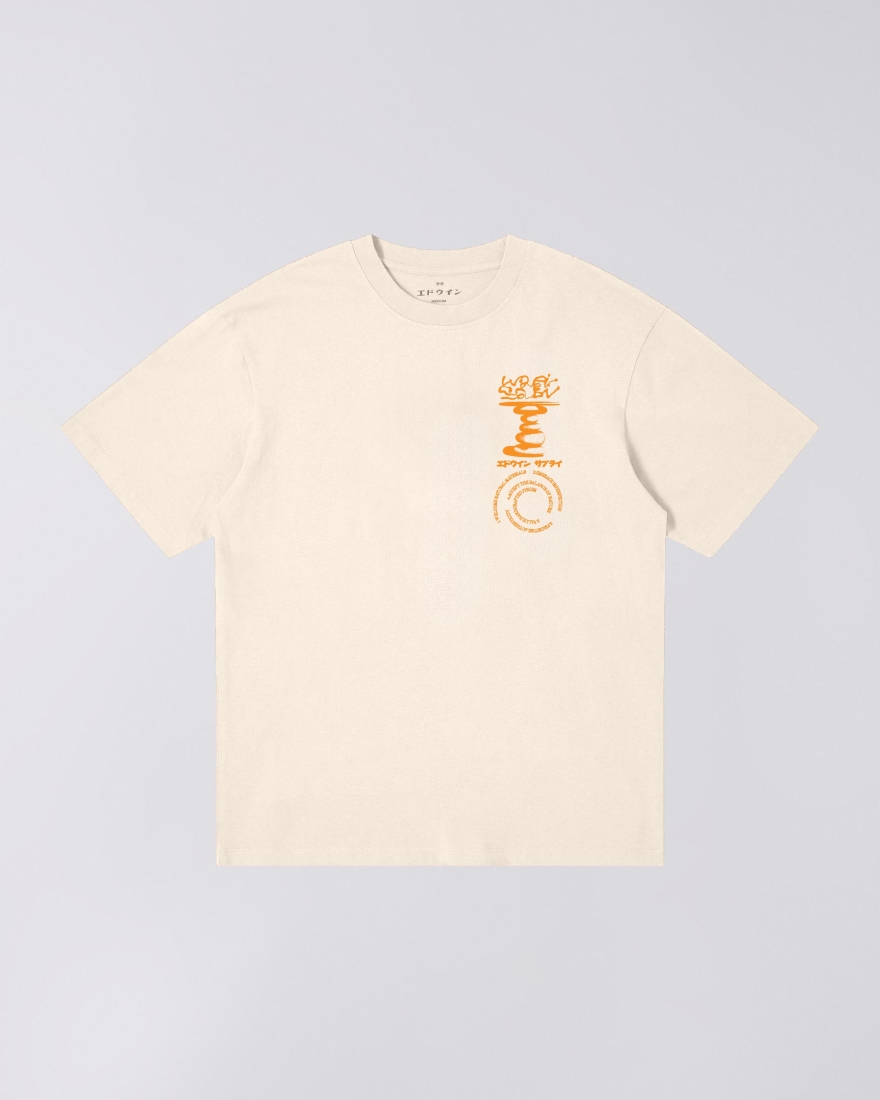 EDWIN Prioritise Authenticity T-Shirt Whisper White