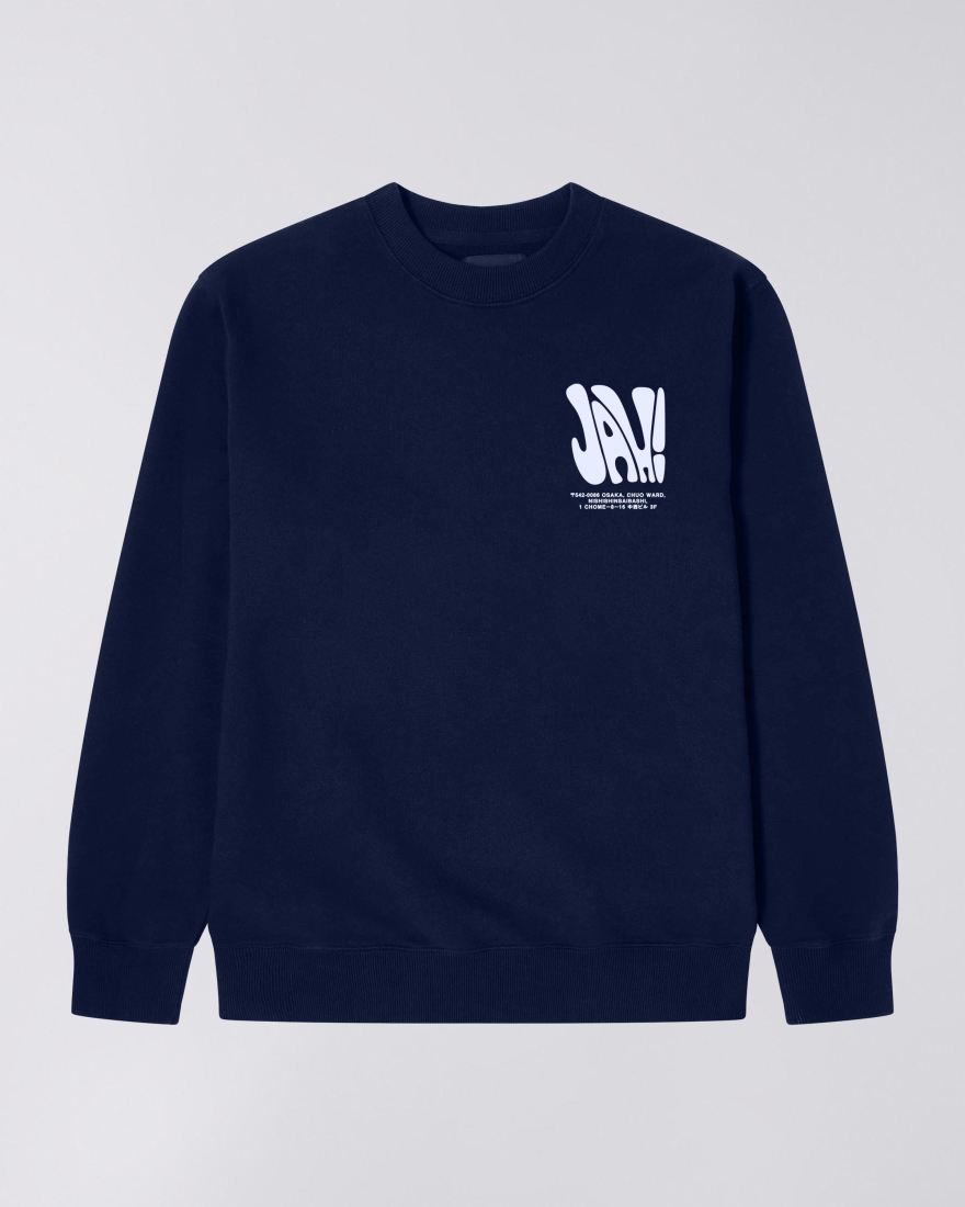 EDWIN United We Stand Sweat  Maritime Blue