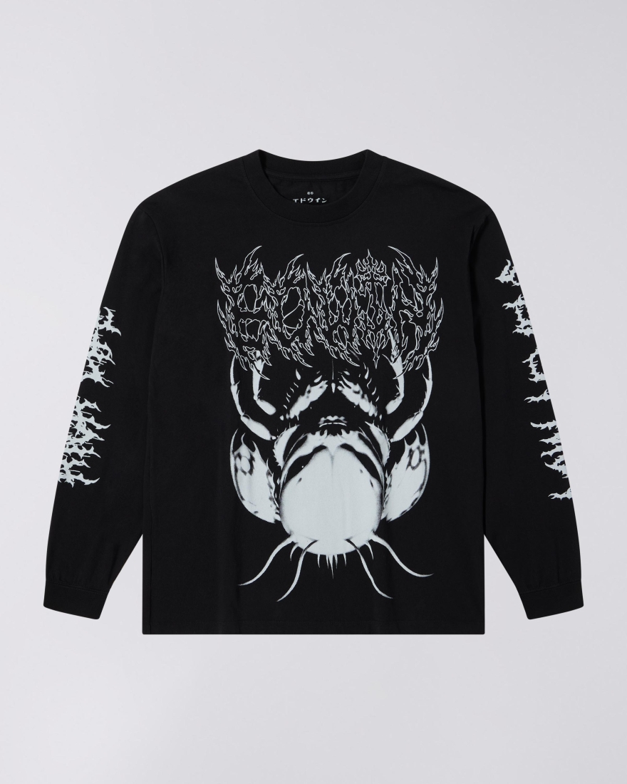 EDWIN Panku Kochu T-Shirt LS Black