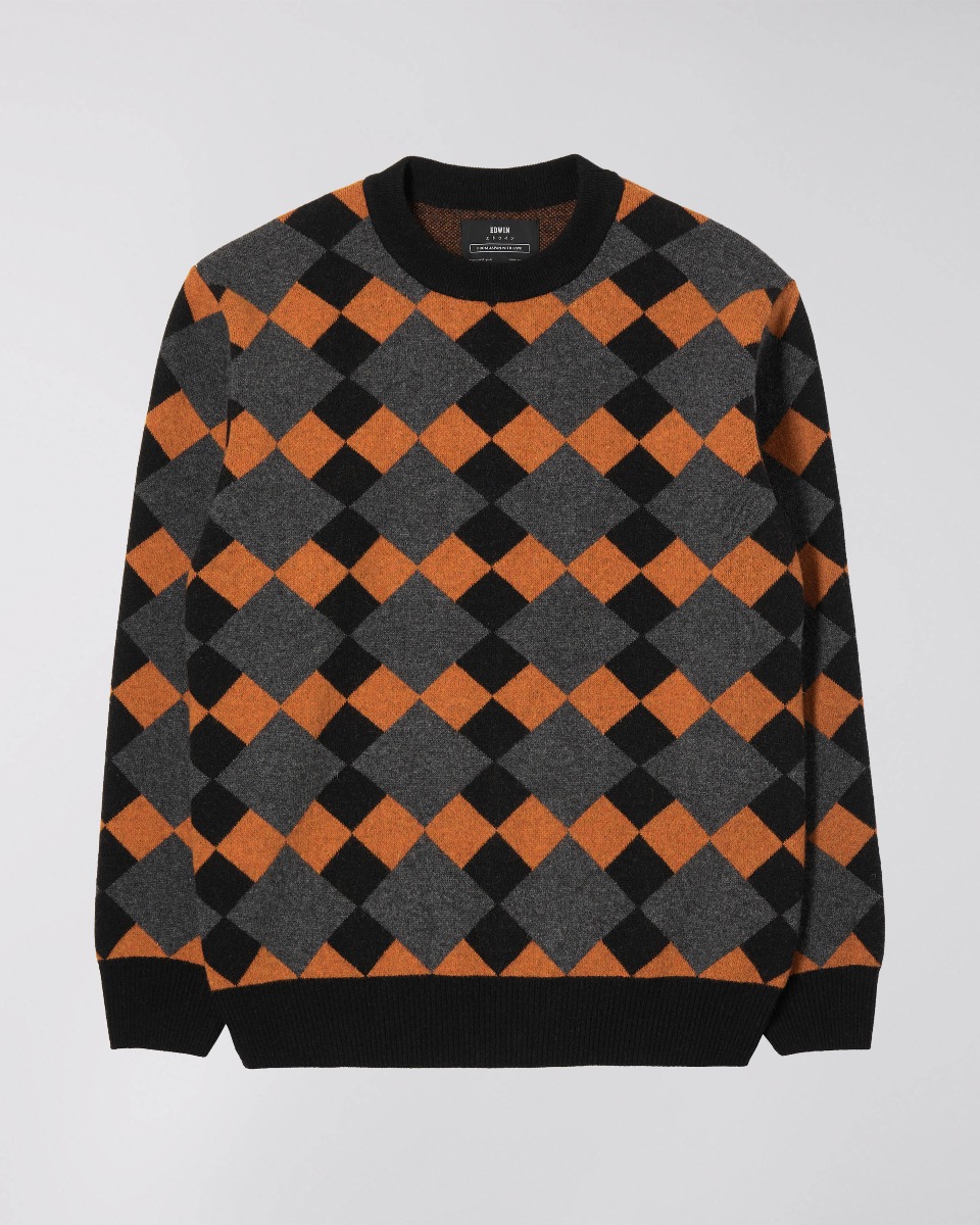 Geometric Cardigan Sweater