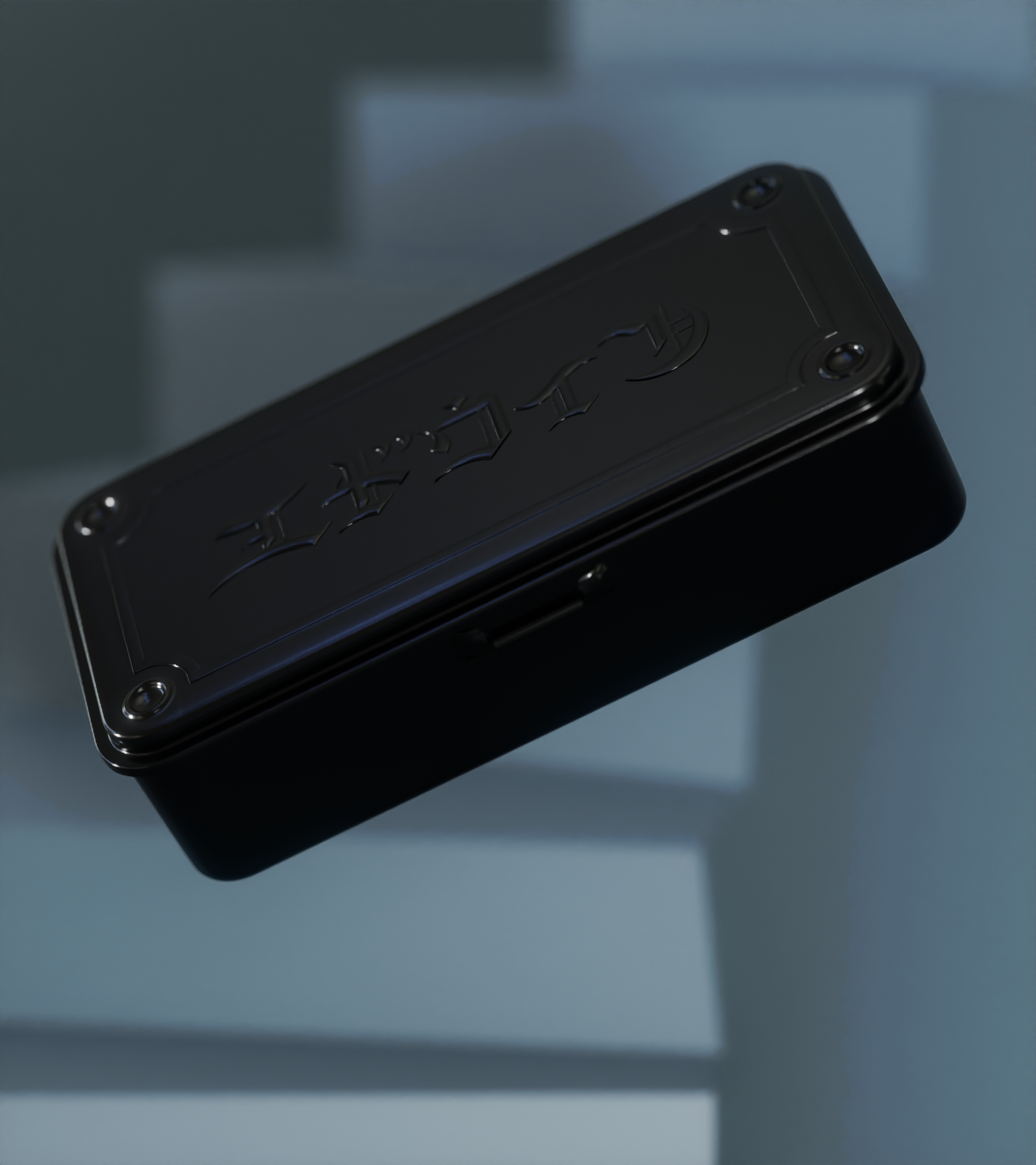 EDWIN x TOYO STEEL T-190 BLACK KATAKANA