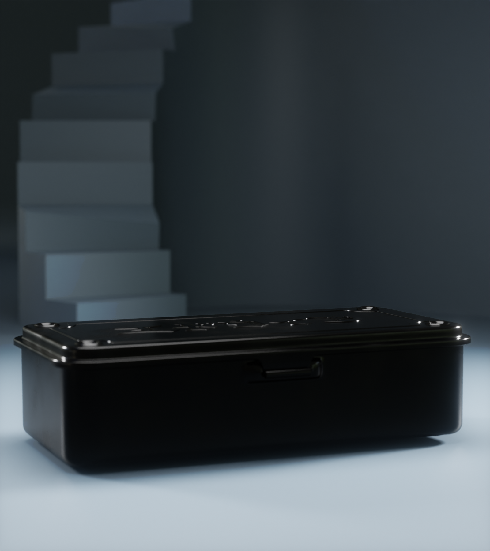 EDWIN x TOYO STEEL T-190 BLACK KATAKANA