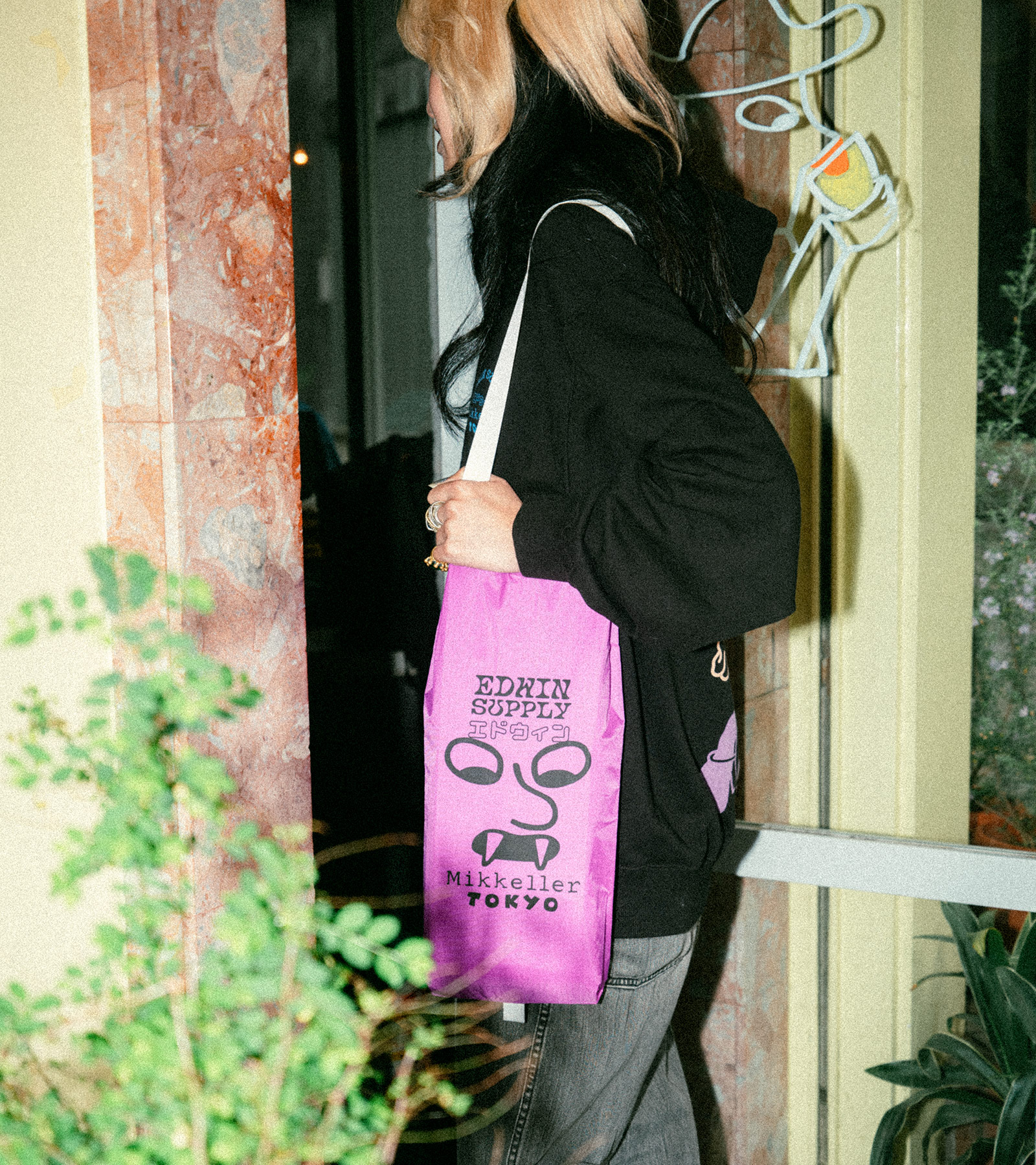 EDWIN Beer Cooler Bag Purple Mikkeller Spring Summer 2024 Editorial