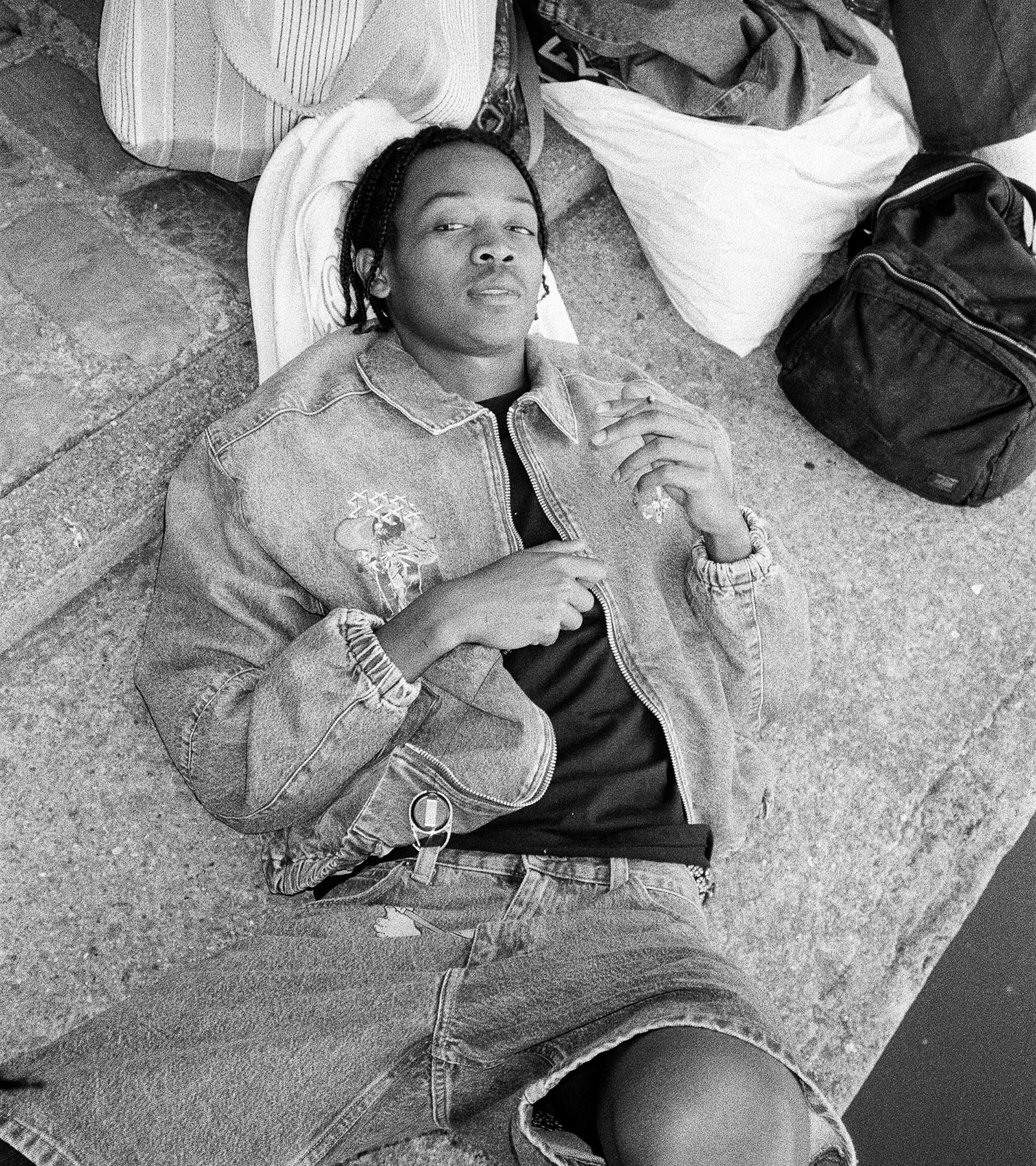 Edwin - 100 Demons T-Shirt LS - white - long-sleeve - T-shirt - Autumn - Winter - 2024