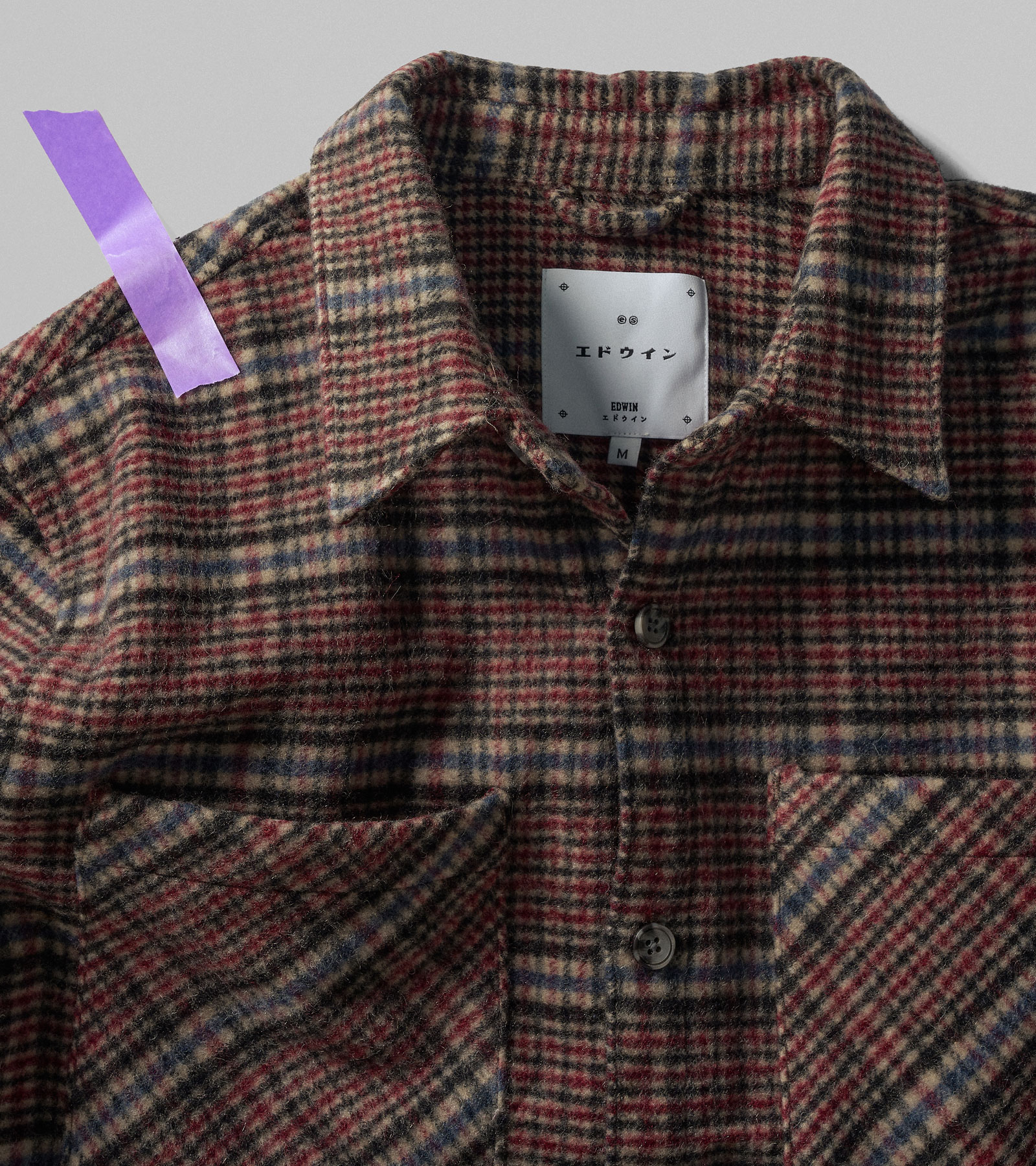 EDWIN CHECK SHIRTS AUTUMN/WINTER 2026 NEW COLLECTION