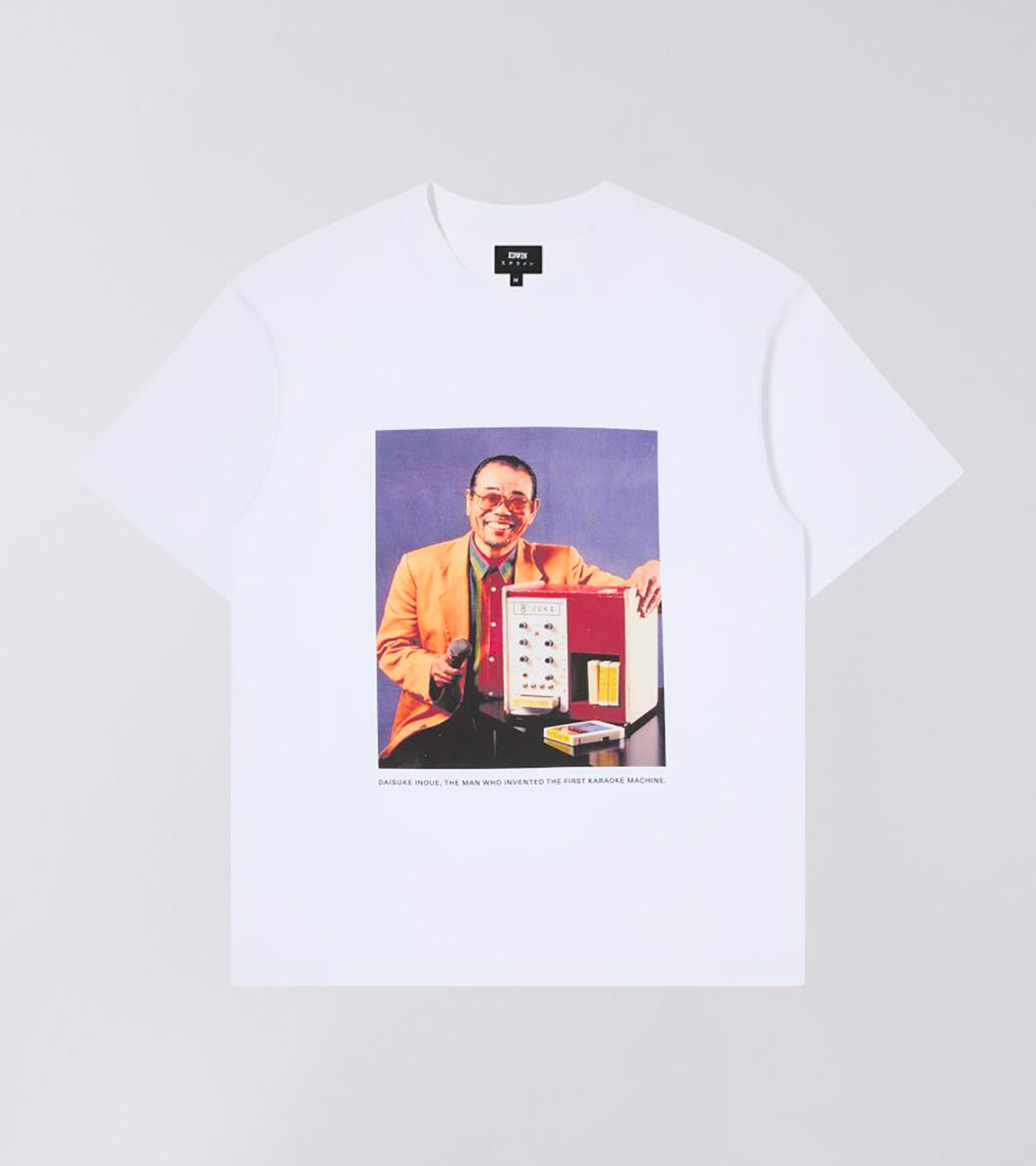 EDWIN MUSIC CHANNEL DAISUKE T-SHIRT White Karaoke I033481_02_67