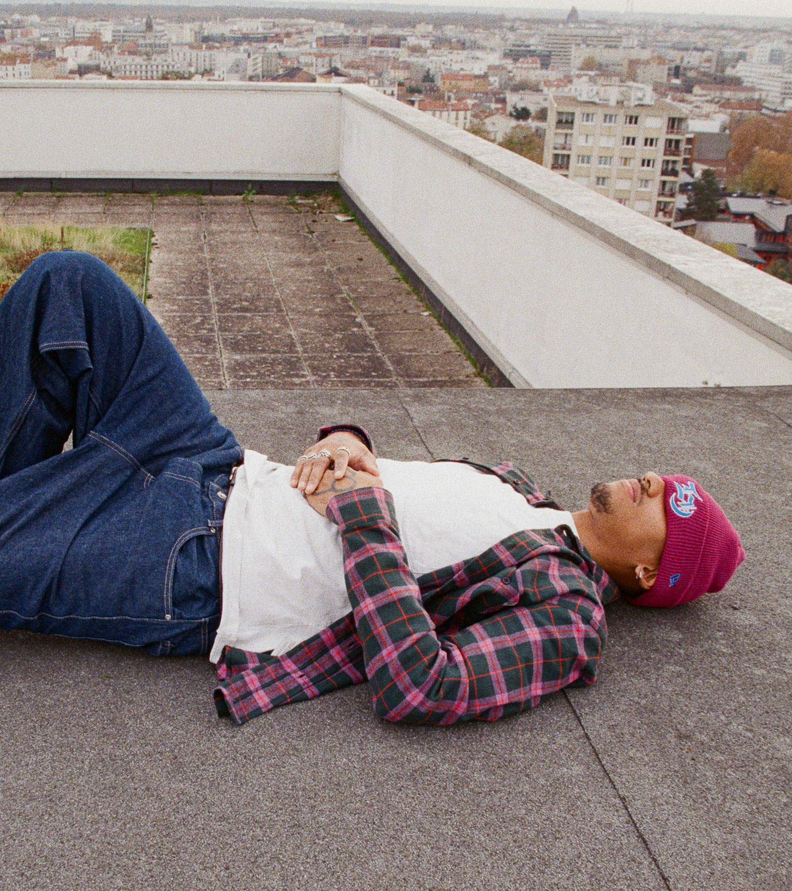 EDWIN Spring Summer 2024 New Era Collaboration editorial