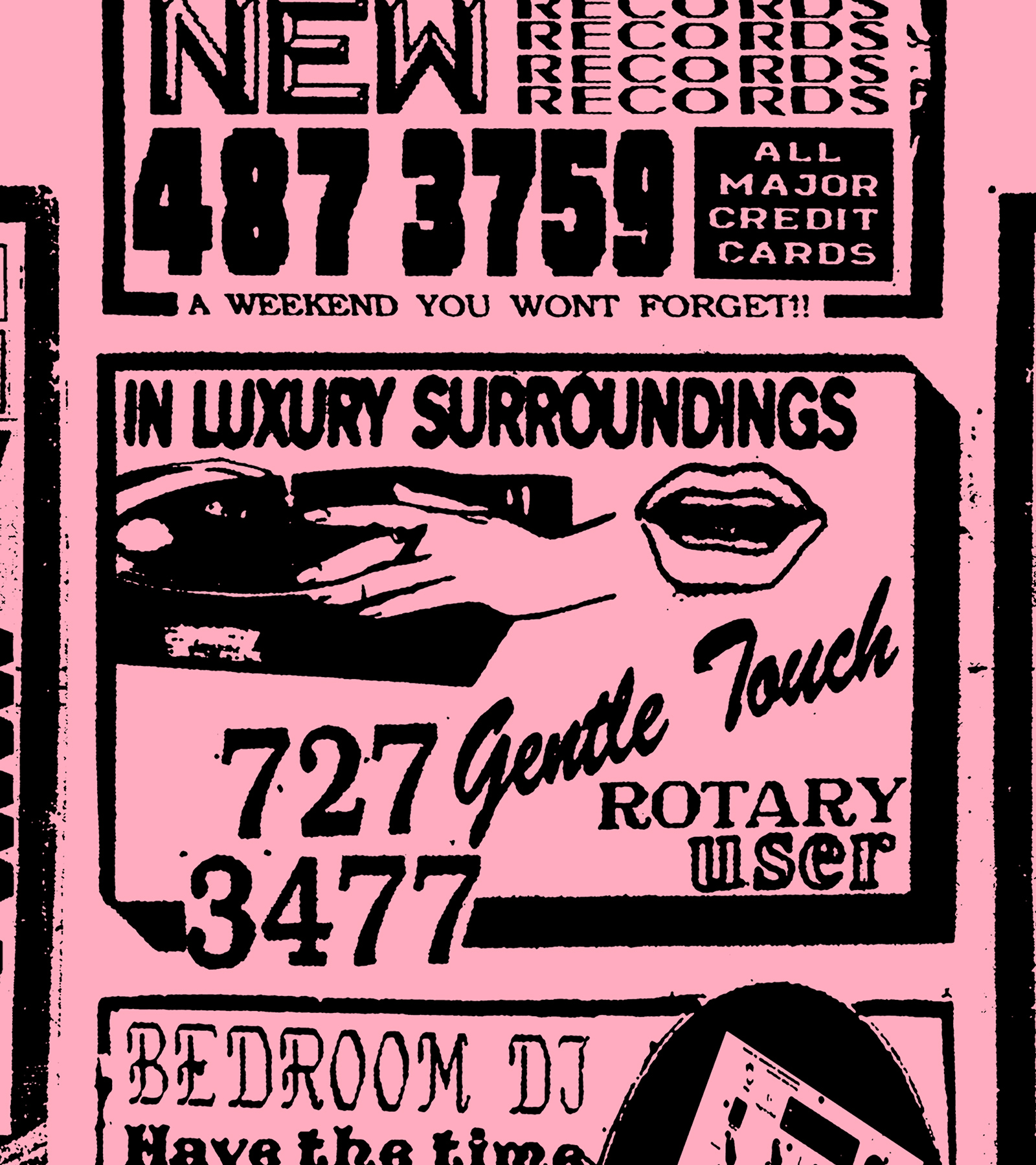 KLASSE WRECKS EDWIN editorial graphic in luxury surroundings