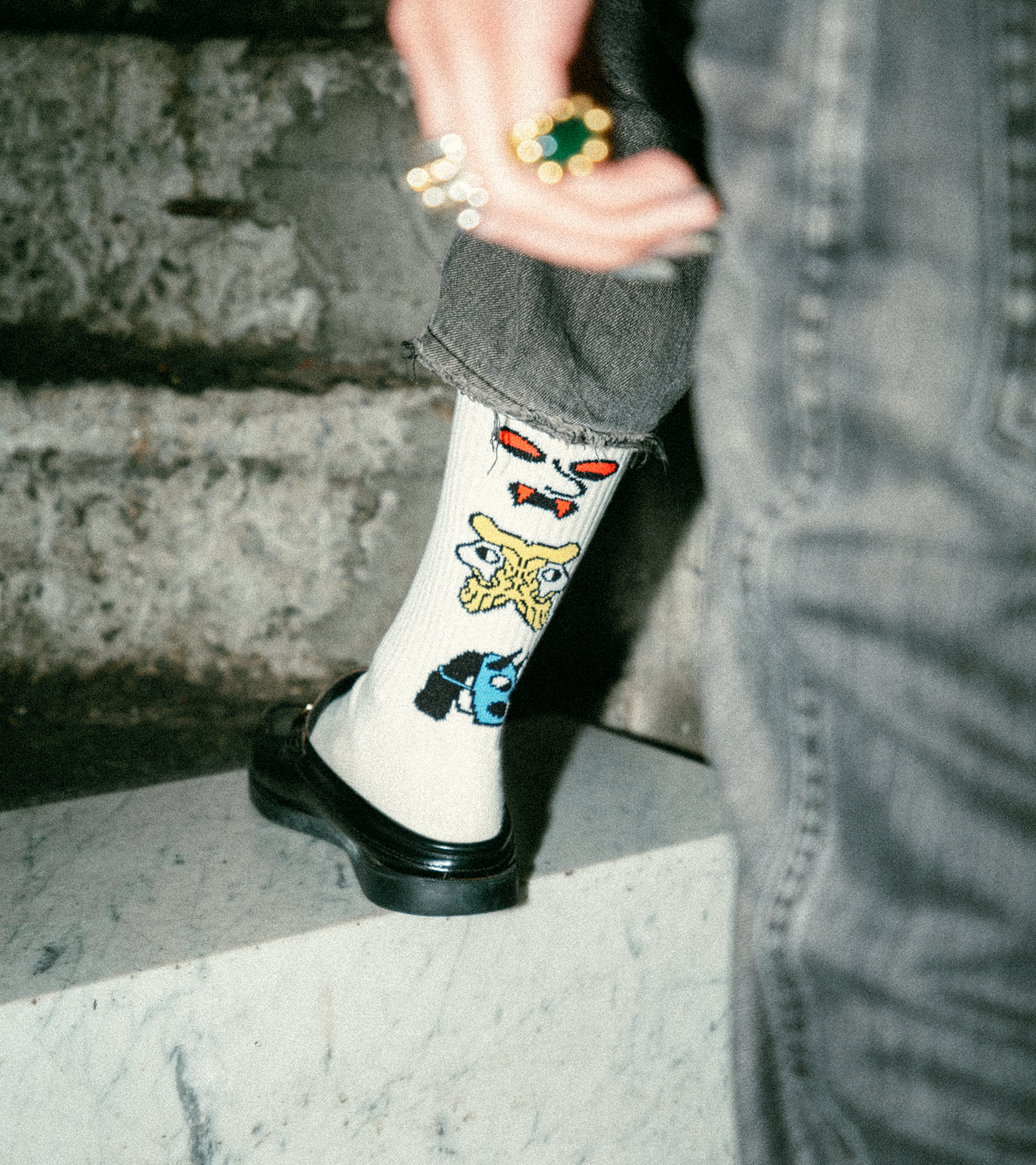 Mikkeller EDWIN Spring Summer 2024 Graphic Socks