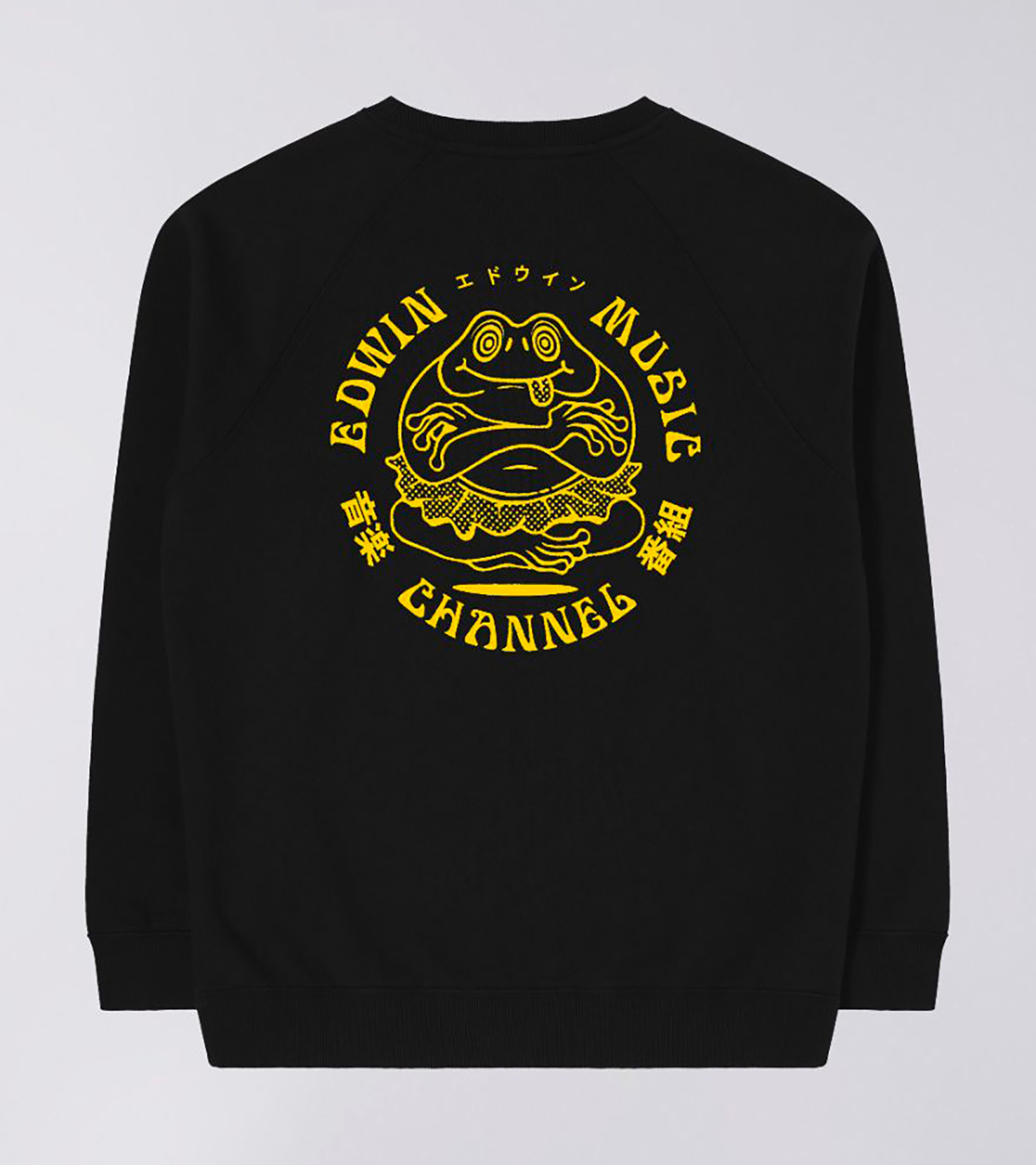 EDWIN MUSIC CHANNEL editorial EDWIN MUSIC CHANNEL SWEAT Black I032507_89_67