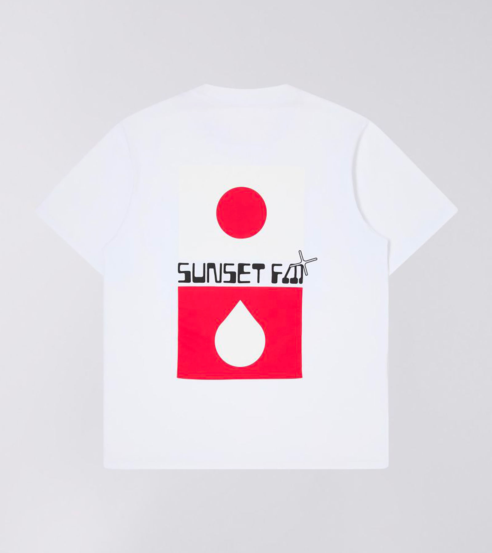 EDWIN MUSIC CHANNEL SUNSET FM T-SHIRT WHITE I033501_02_67