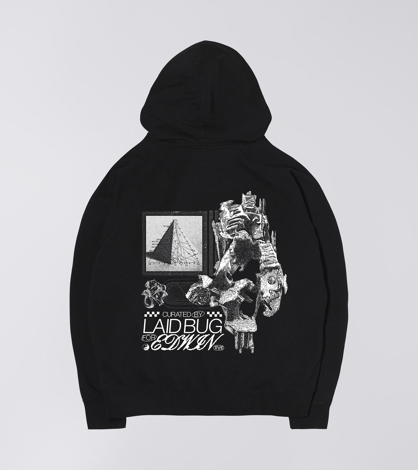 EDWIN Spring Summer 2024 Laidbug Tokyo Artwork Yusuke Isao Hoodie Sweat I033479