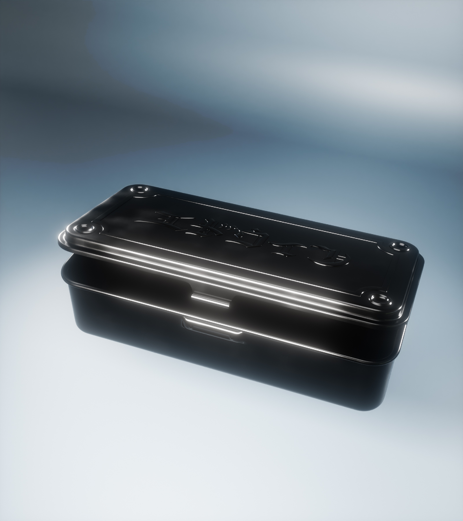 EDWIN x TOYO STEEL T-190 BLACK KATAKANA