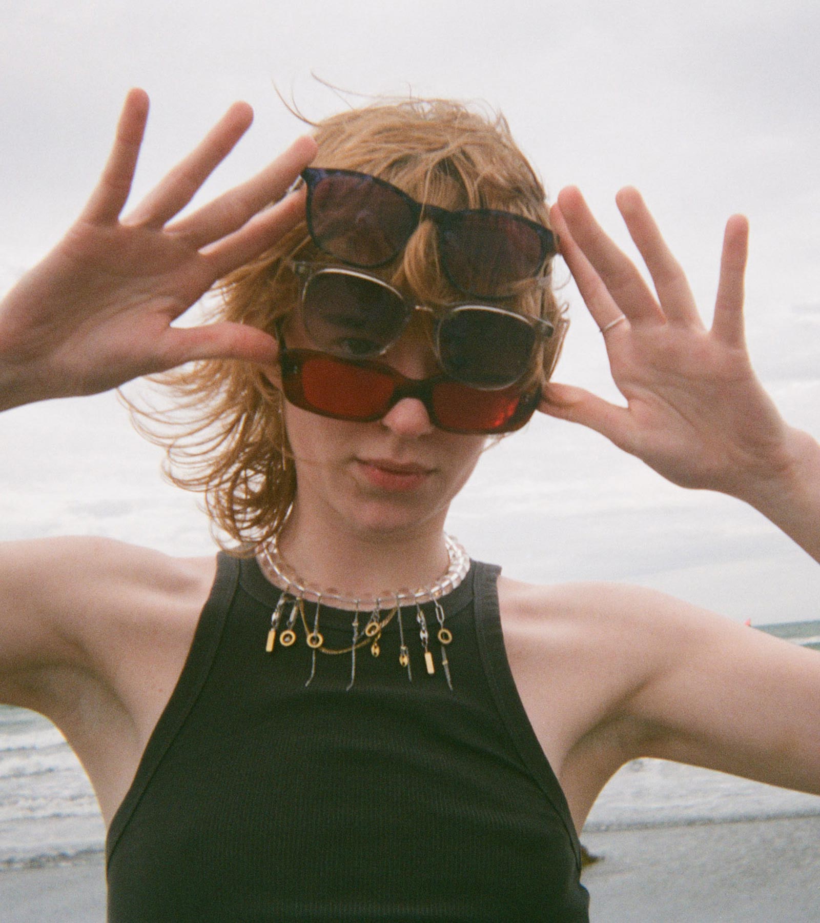 EDWIN Spring Summer 2024 Messy Weekend Sunglasses